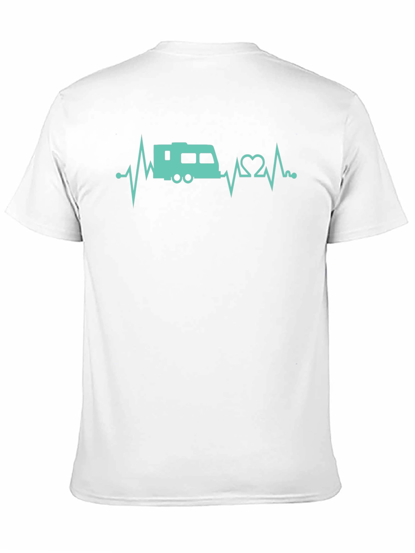 RV Heartbeat T-Shirt - Camping Lover Tee