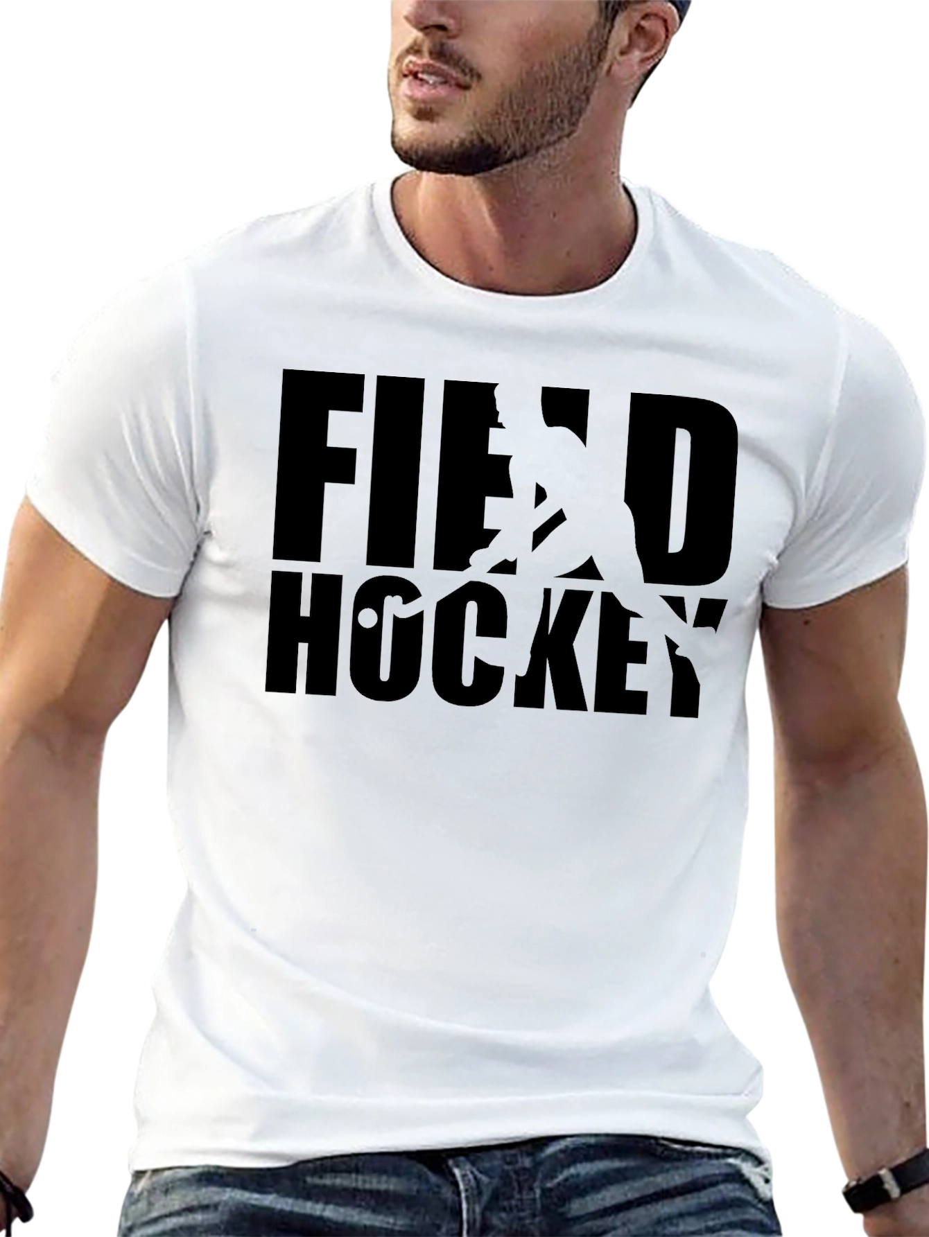 Field Hockey Graphic Tee - Sporty Casual Wear