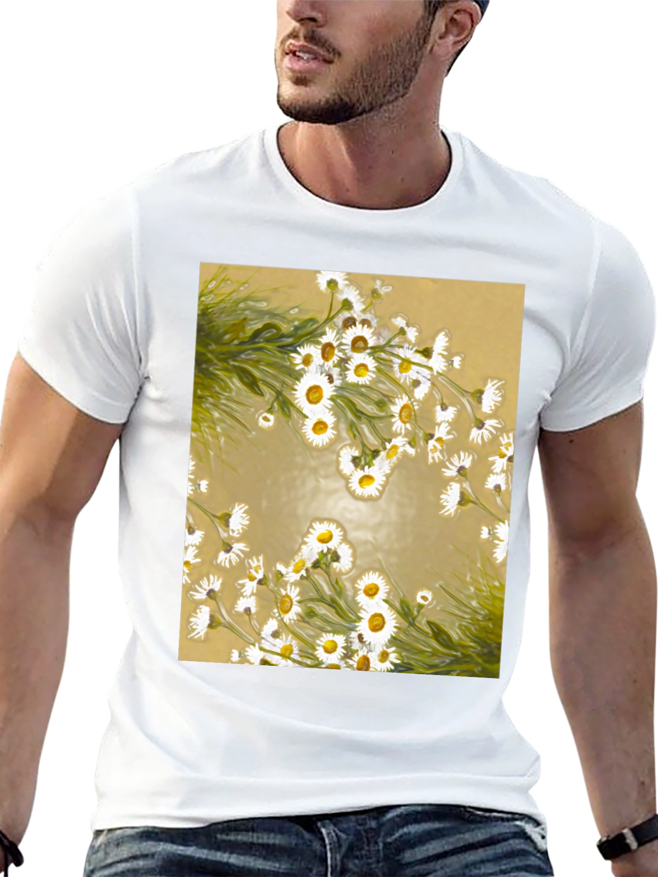 Floral Graphic T-Shirt - Daisy Delight