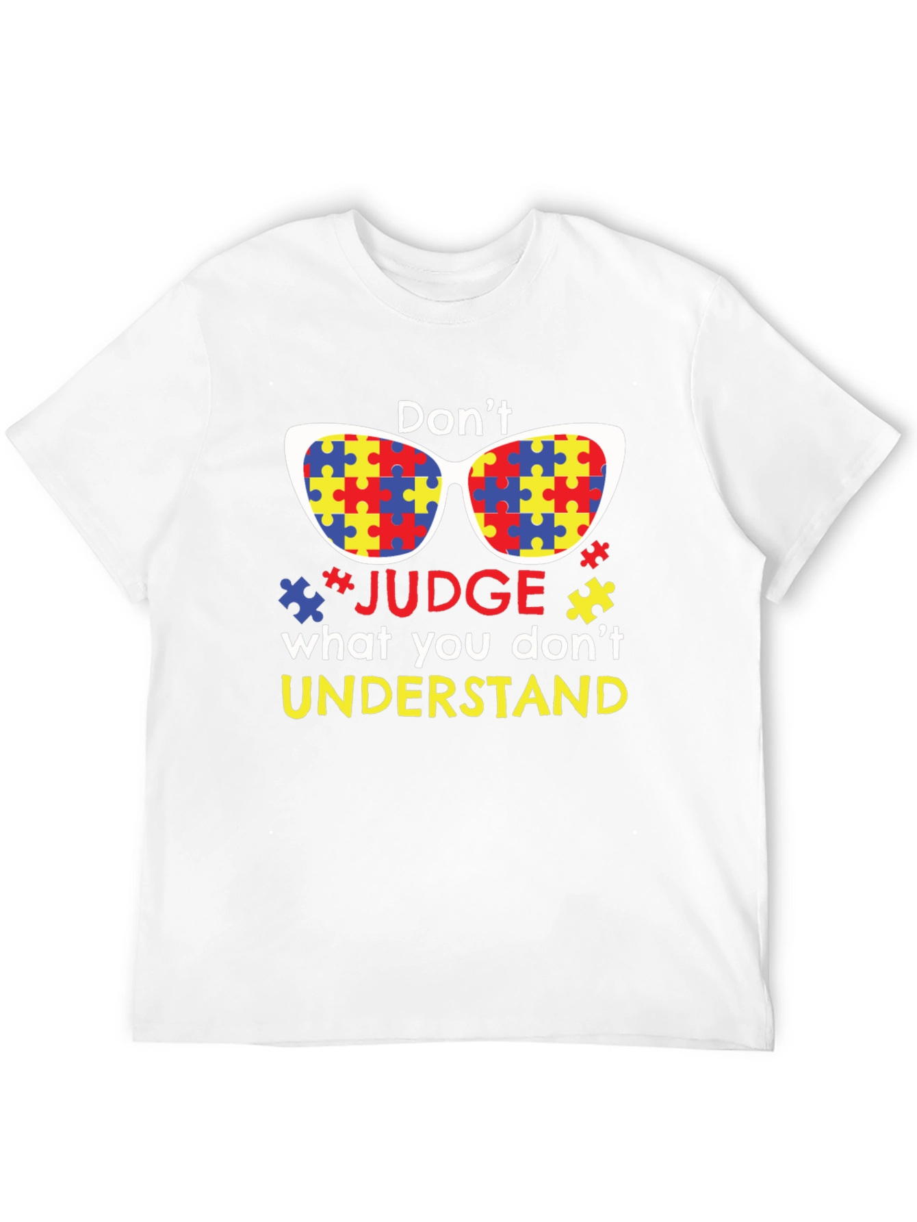 Dont Judge Autism Awareness T-Shirt
