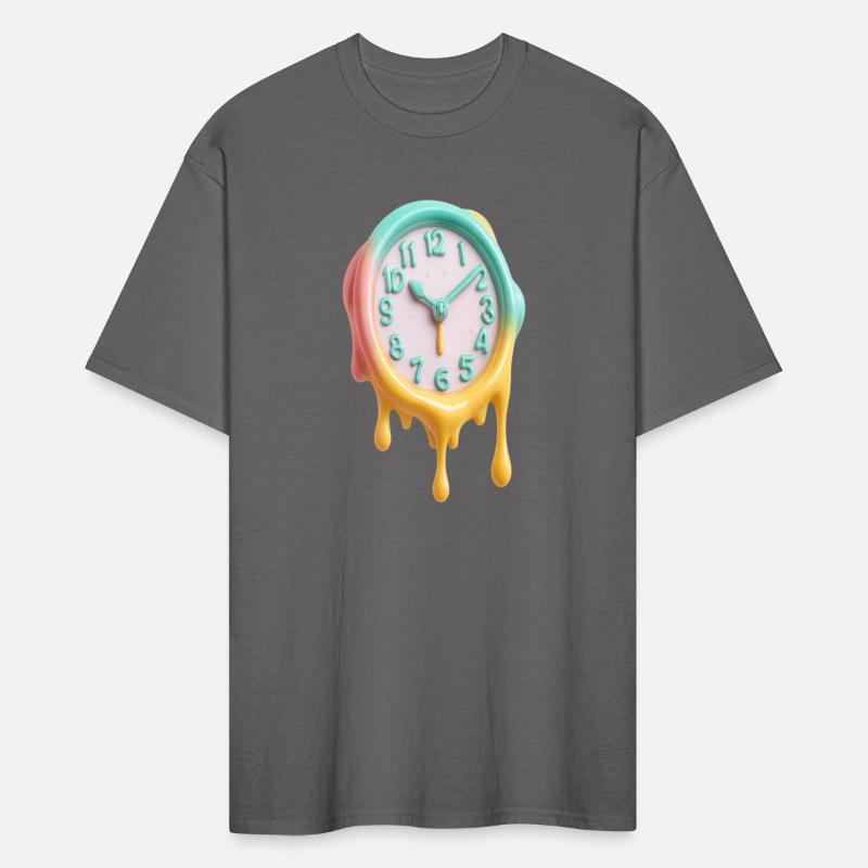 Melted Moments: Surreal Drip Clock Art