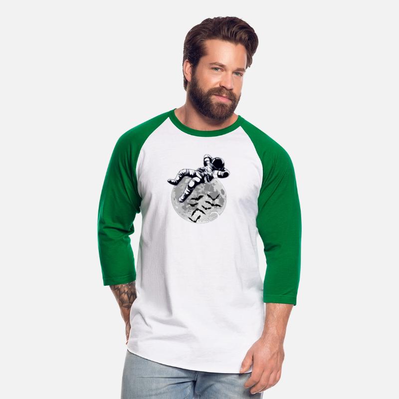 moon and astronaut design