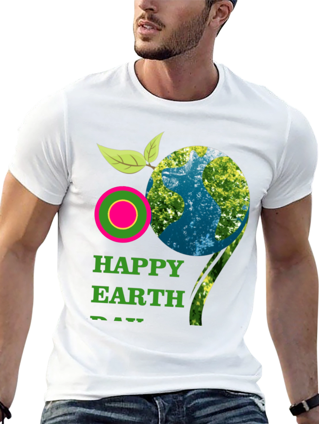 Happy Earth Day Graphic T-Shirt