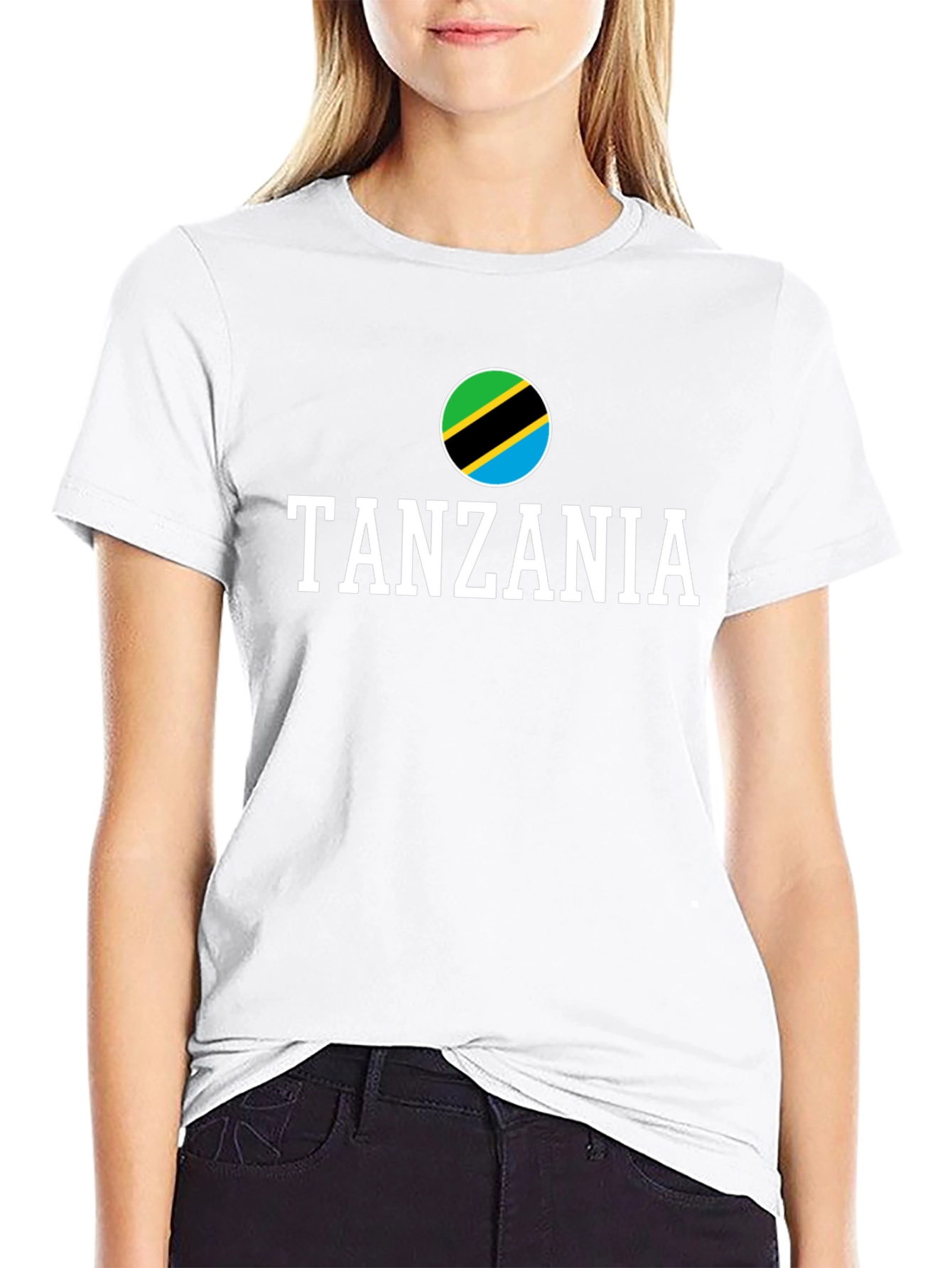 Tanzania Flag Graphic T-Shirt