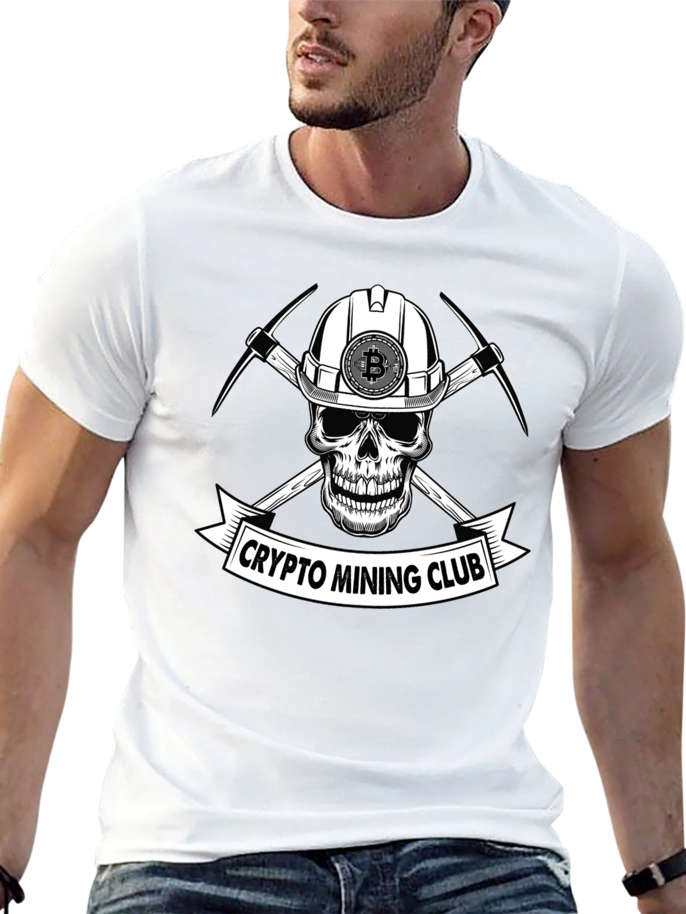 Crypto Mining Club T-Shirt - Bitcoin Miner