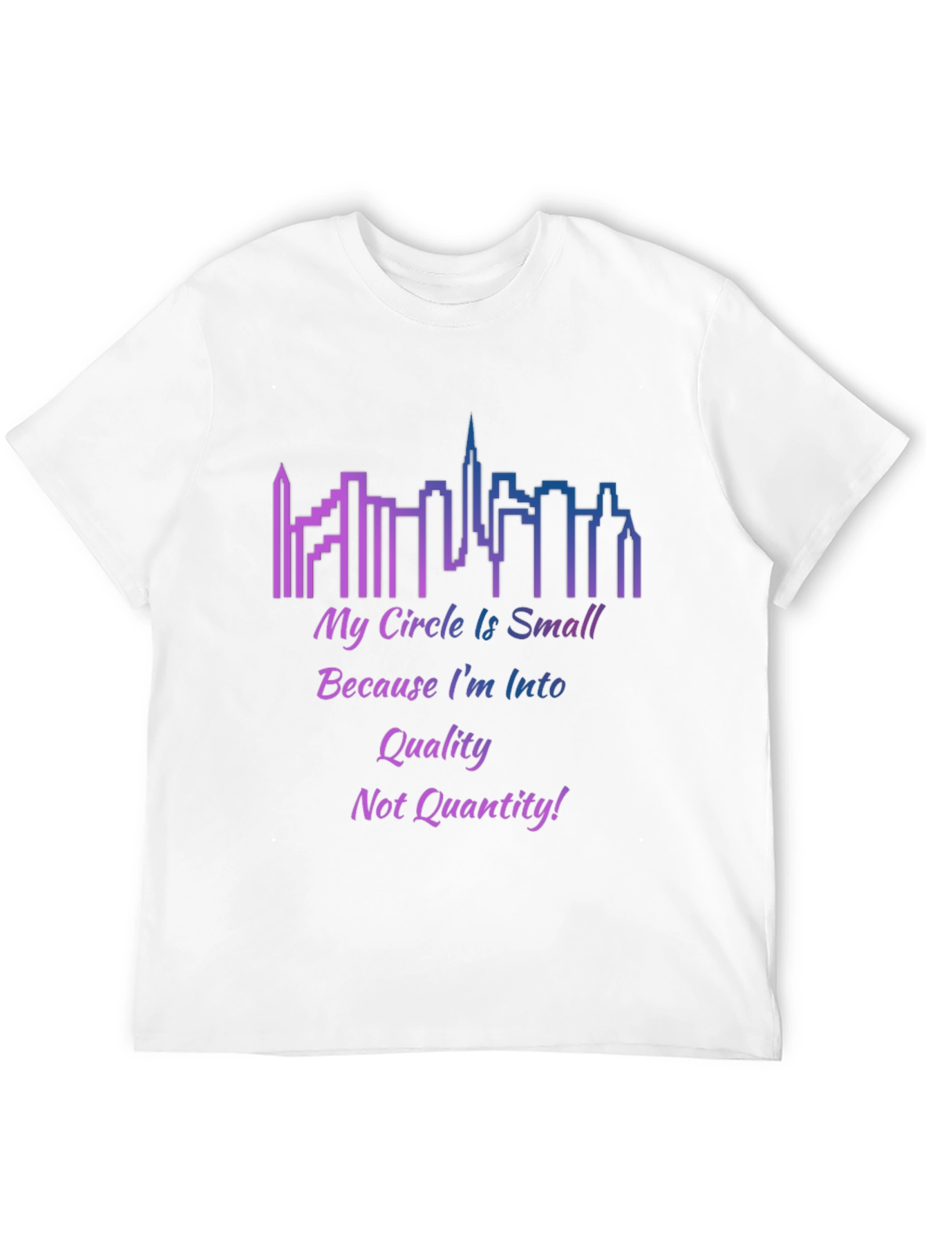 Quality Over Quantity Graphic Tee