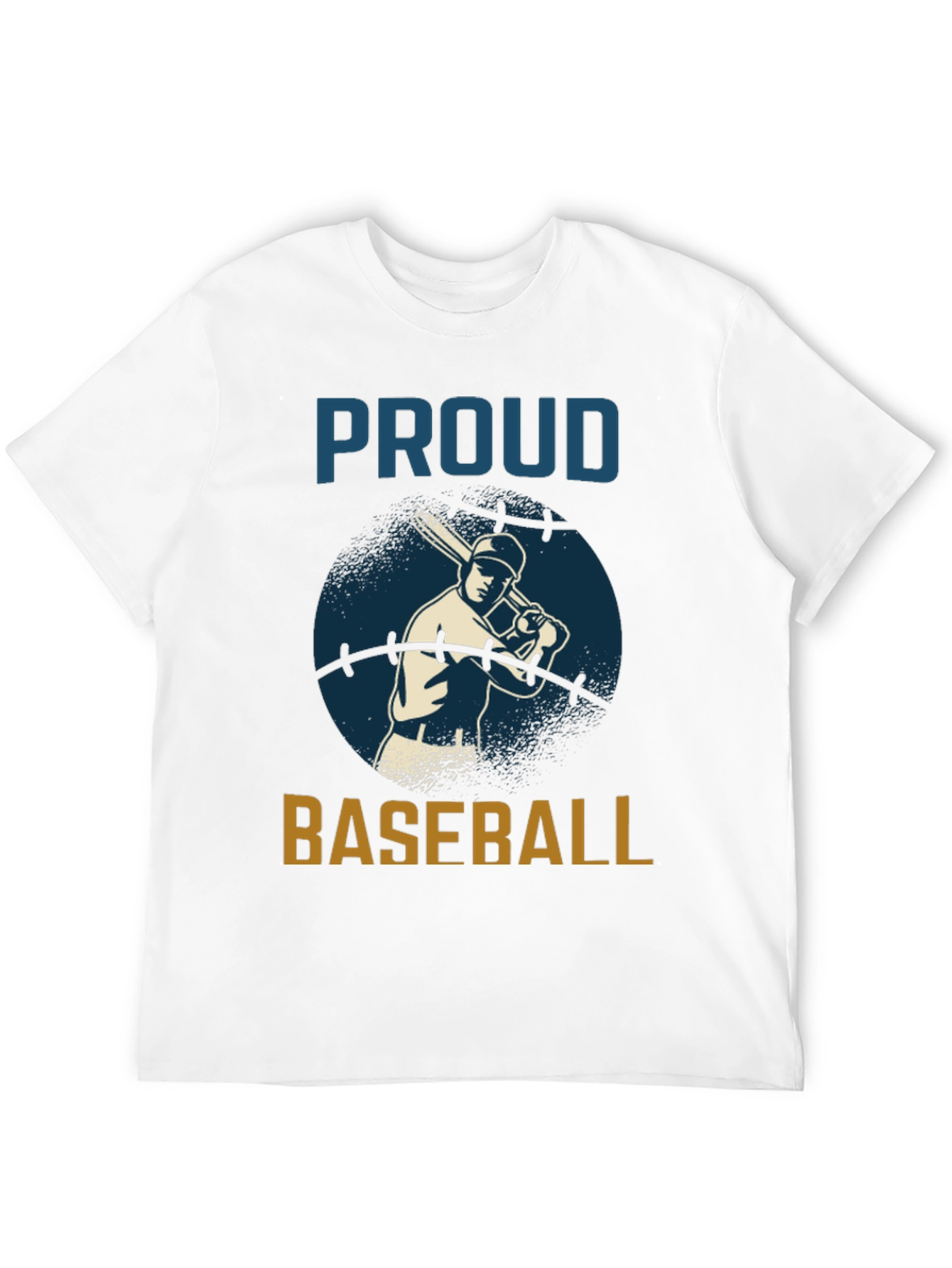 Proud Baseball Graphic T-Shirt