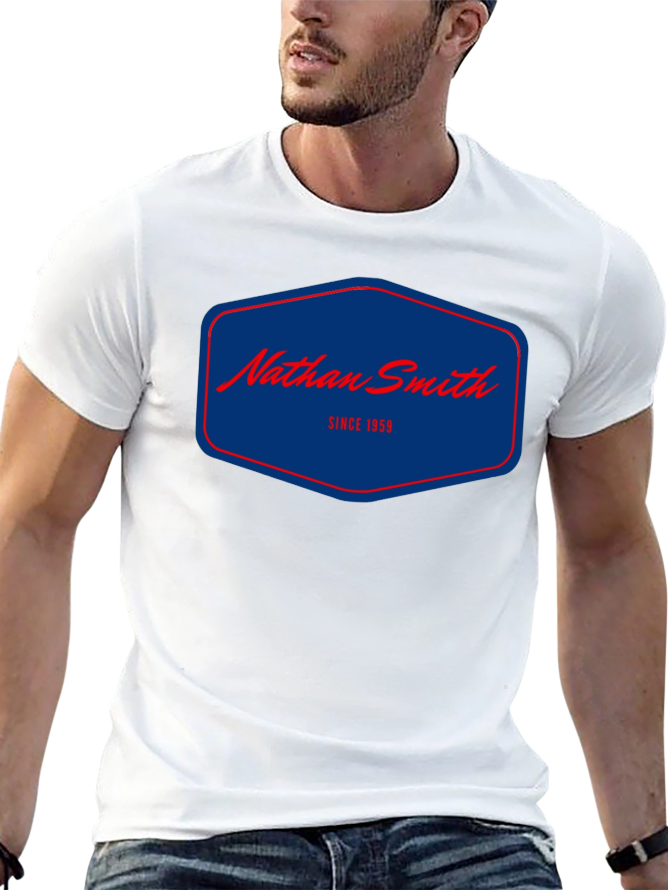 Nathan Smith Since 1959 Black T-Shirt