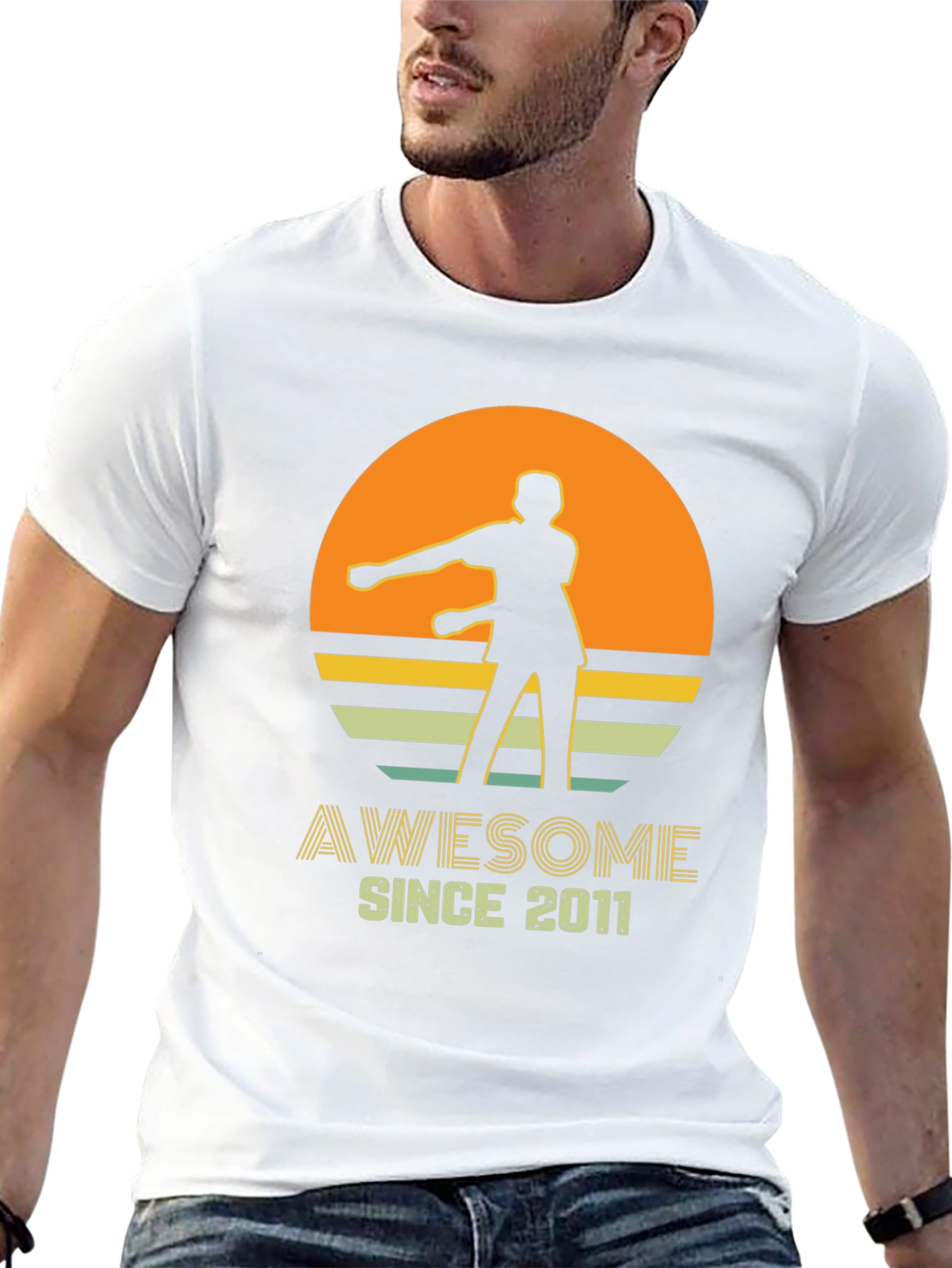Awesome Since 2011 Graphic T-Shirt