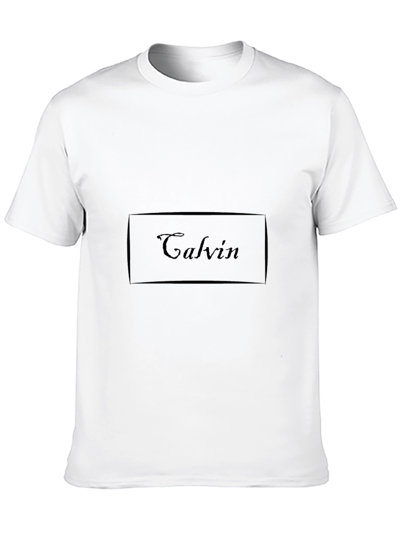 Calvin Stylish Mens Black T-Shirt