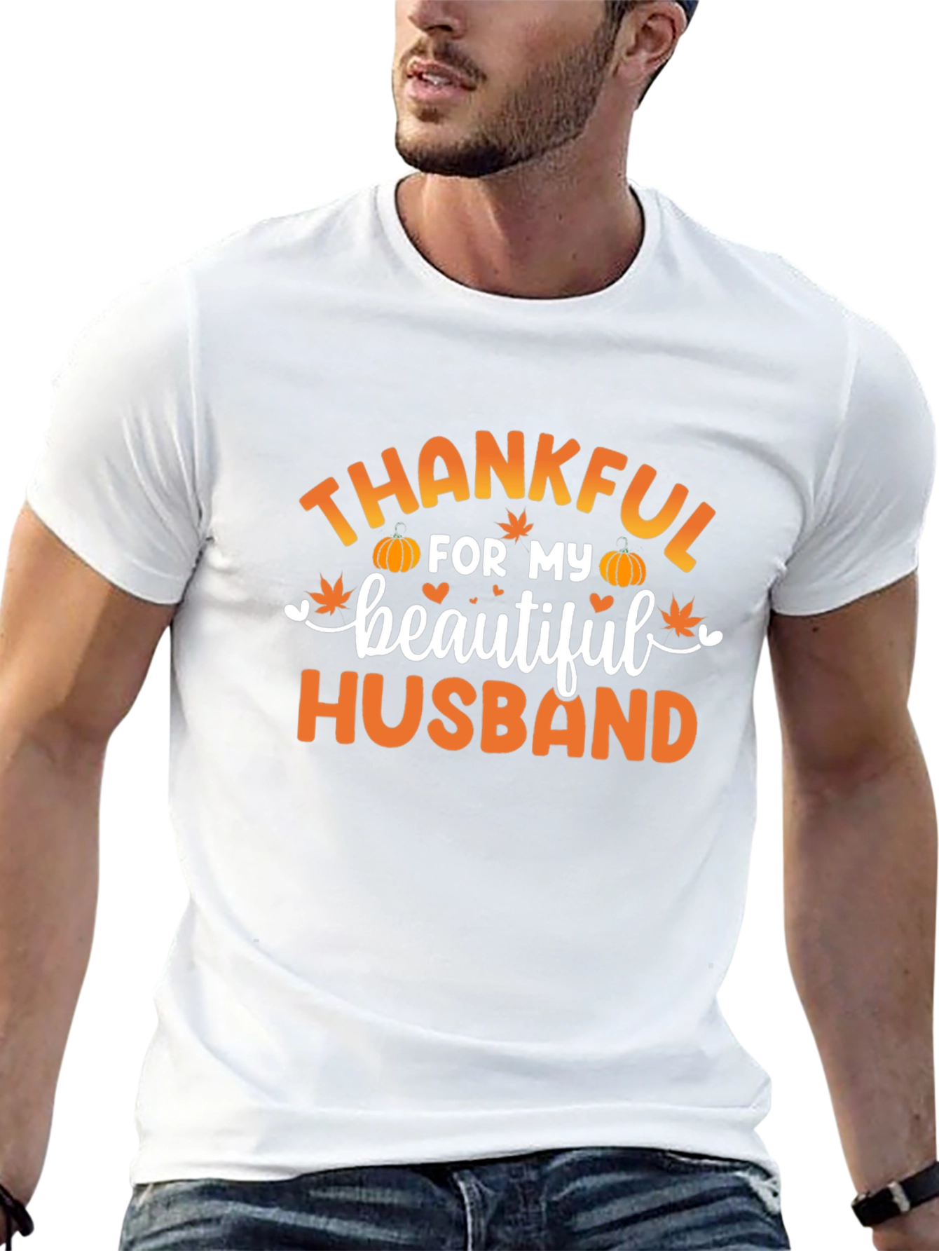 Thankful for My Beautiful Husband T-Shirt