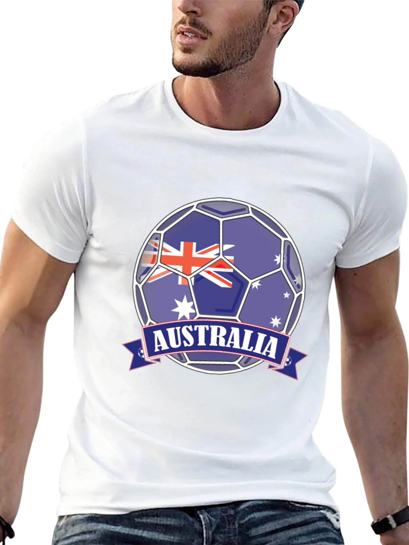 Australia Soccer Flag T-Shirt