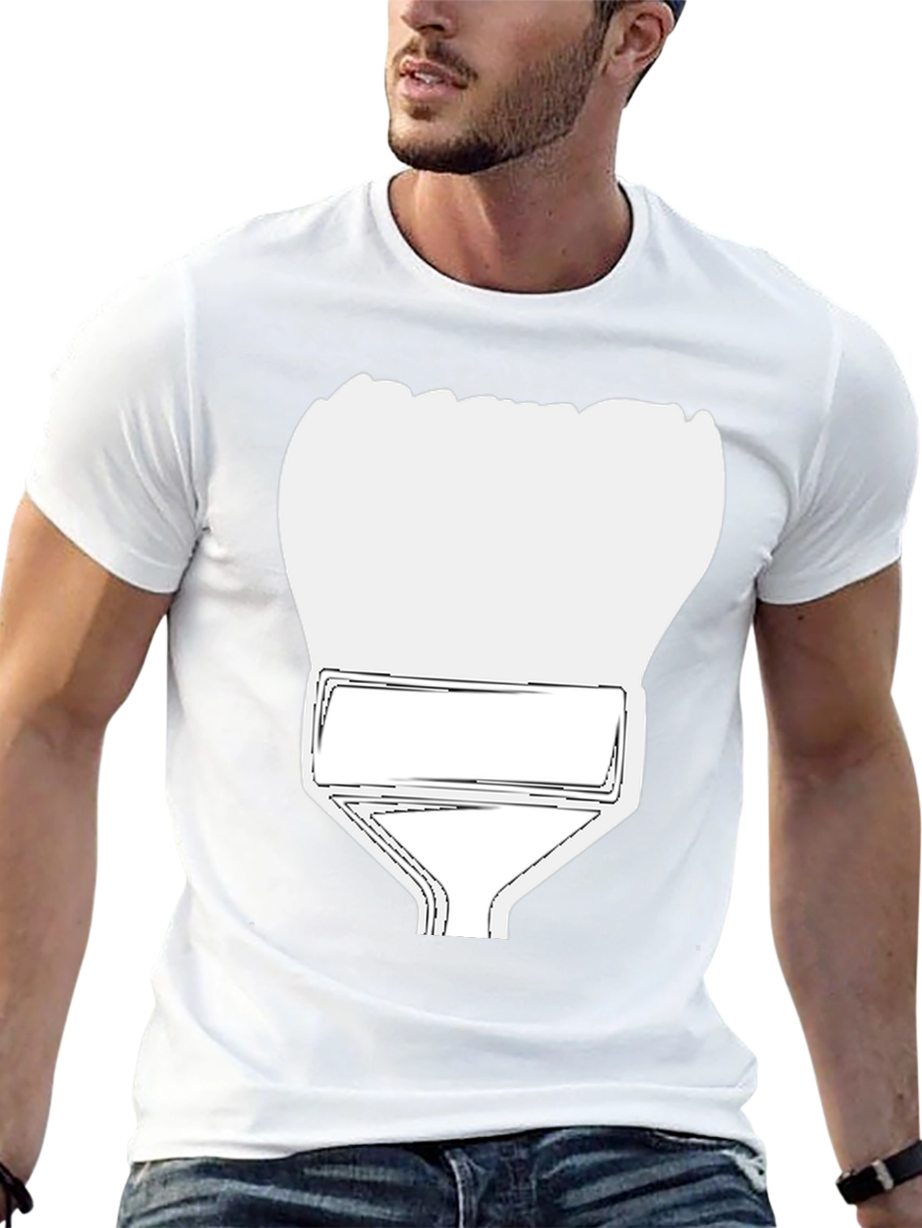 Brush Stroke T-Shirt - Artistic Apparel