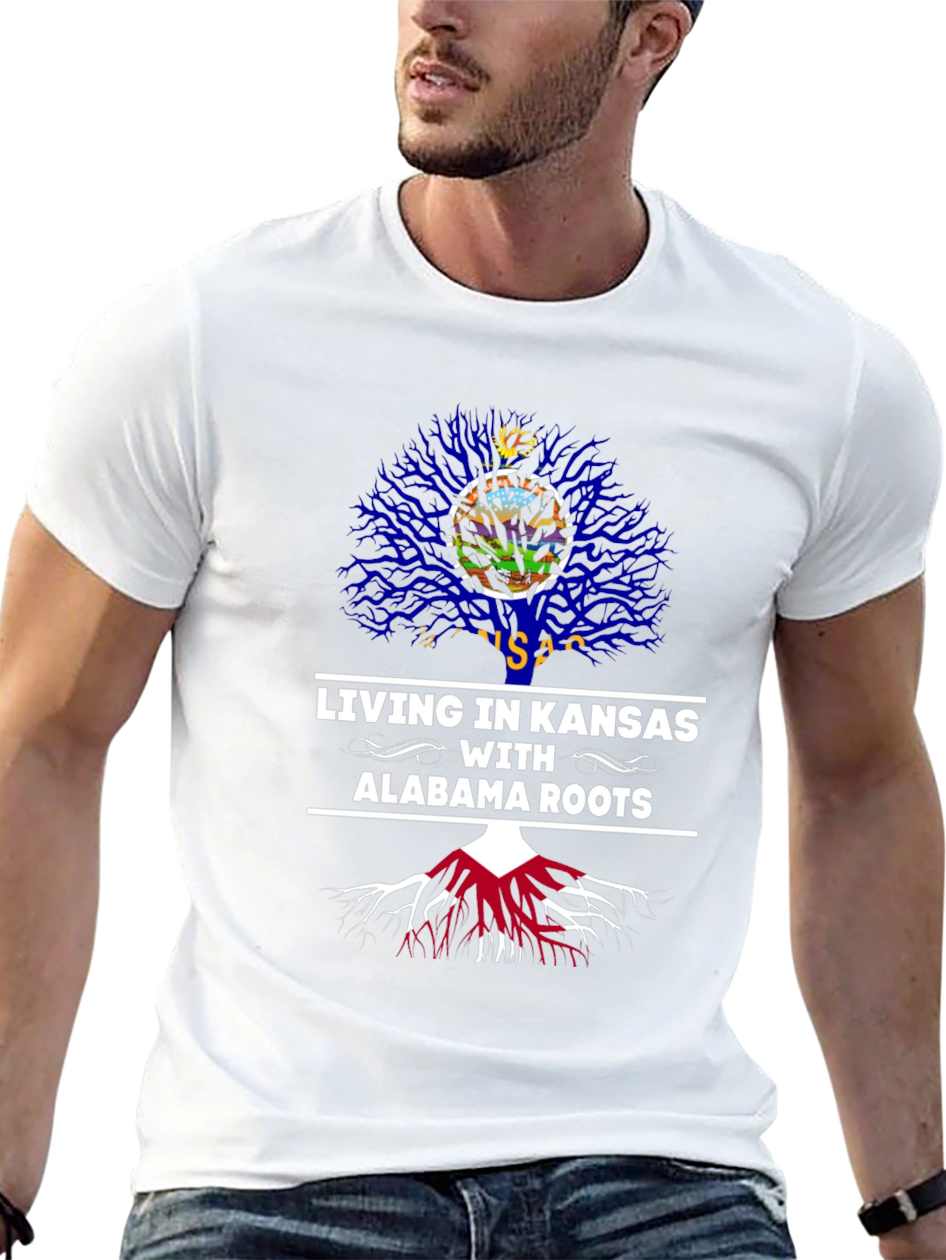 Kansas Roots T-Shirt - Alabama Roots