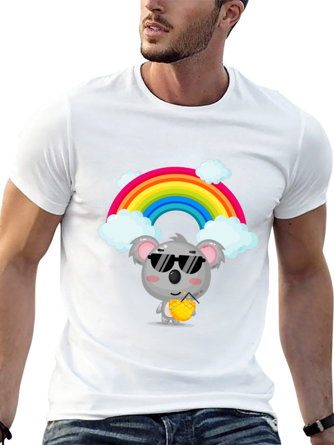 Cool Koala Rainbow T-Shirt