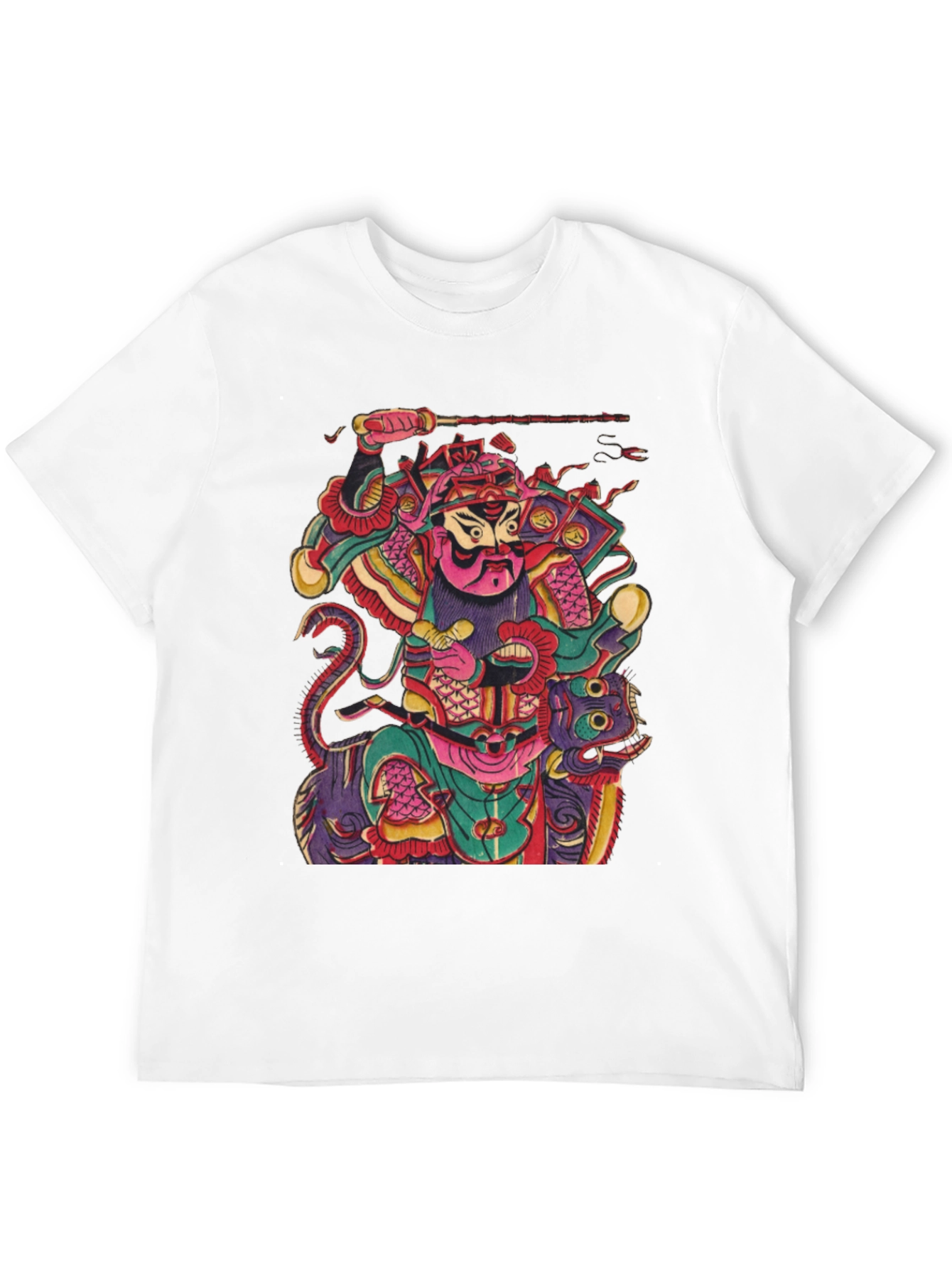 Kabuki Samurai Graphic T-Shirt