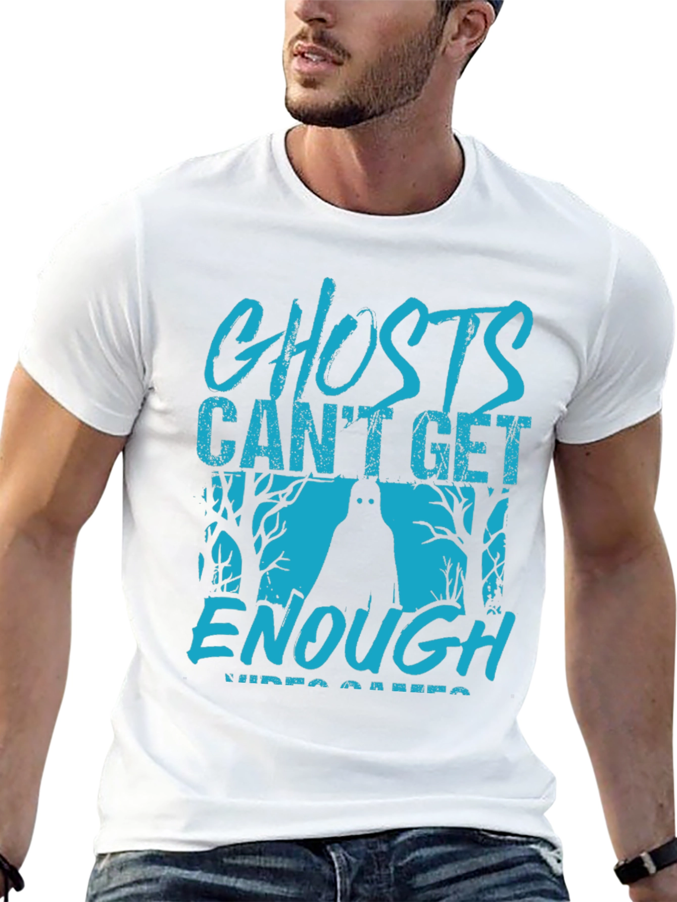 Ghosts Cant Get Enough Graphic Tee