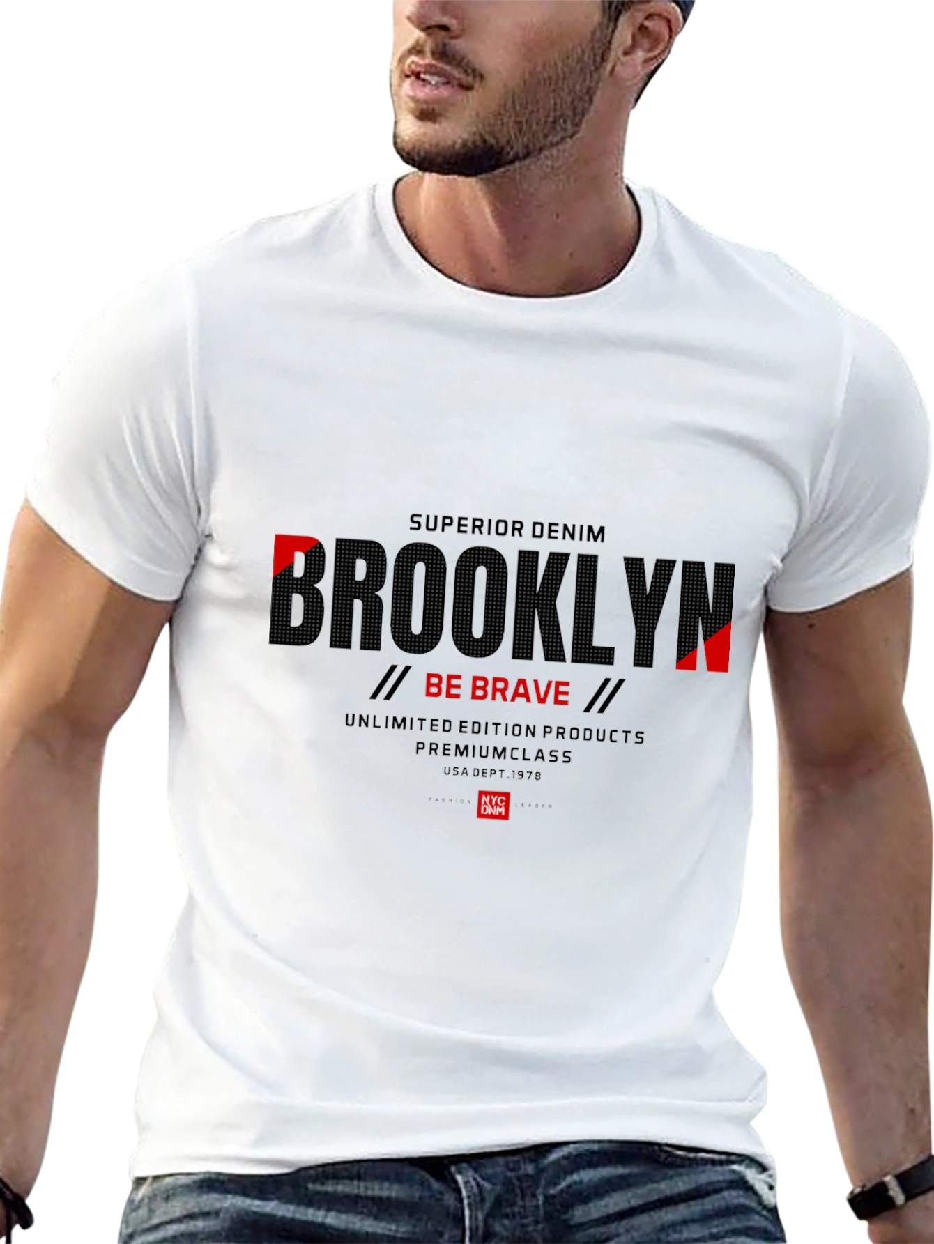 Brooklyn Be Brave Graphic T-Shirt