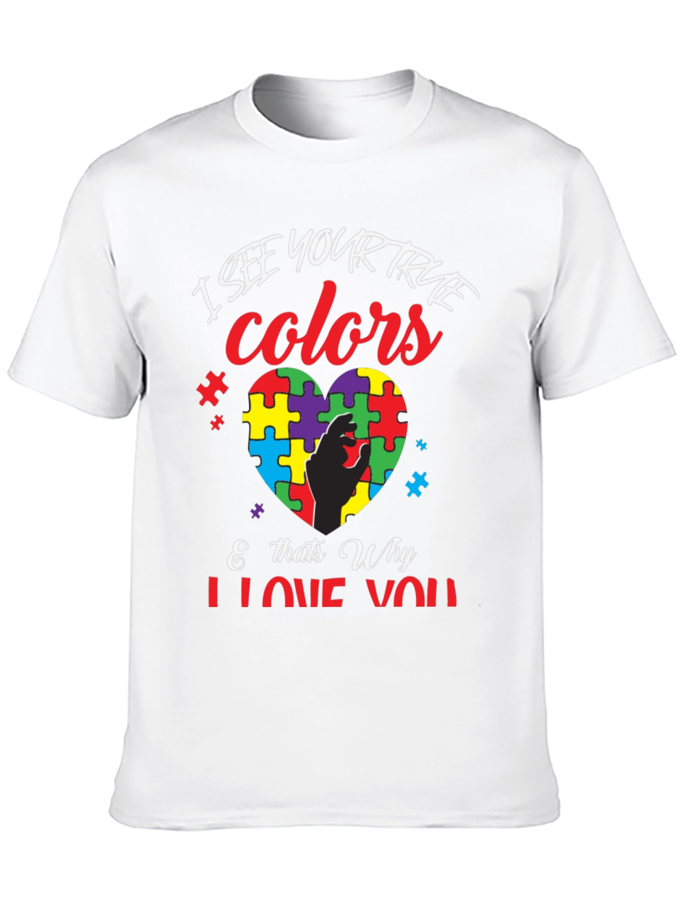 Autism Awareness T-Shirt - Love & Acceptance