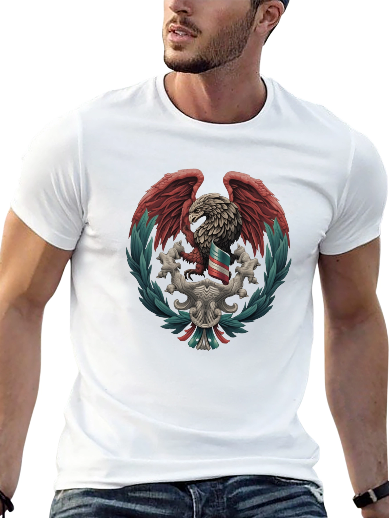 Mexican Eagle Crest T-Shirt