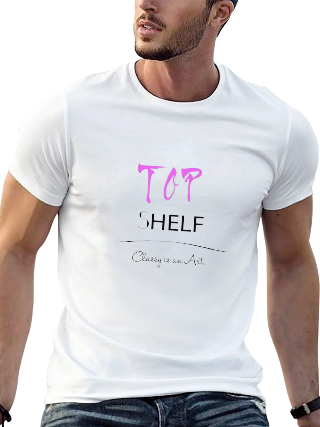 Top Shelf Graphic Tee - Classic Black