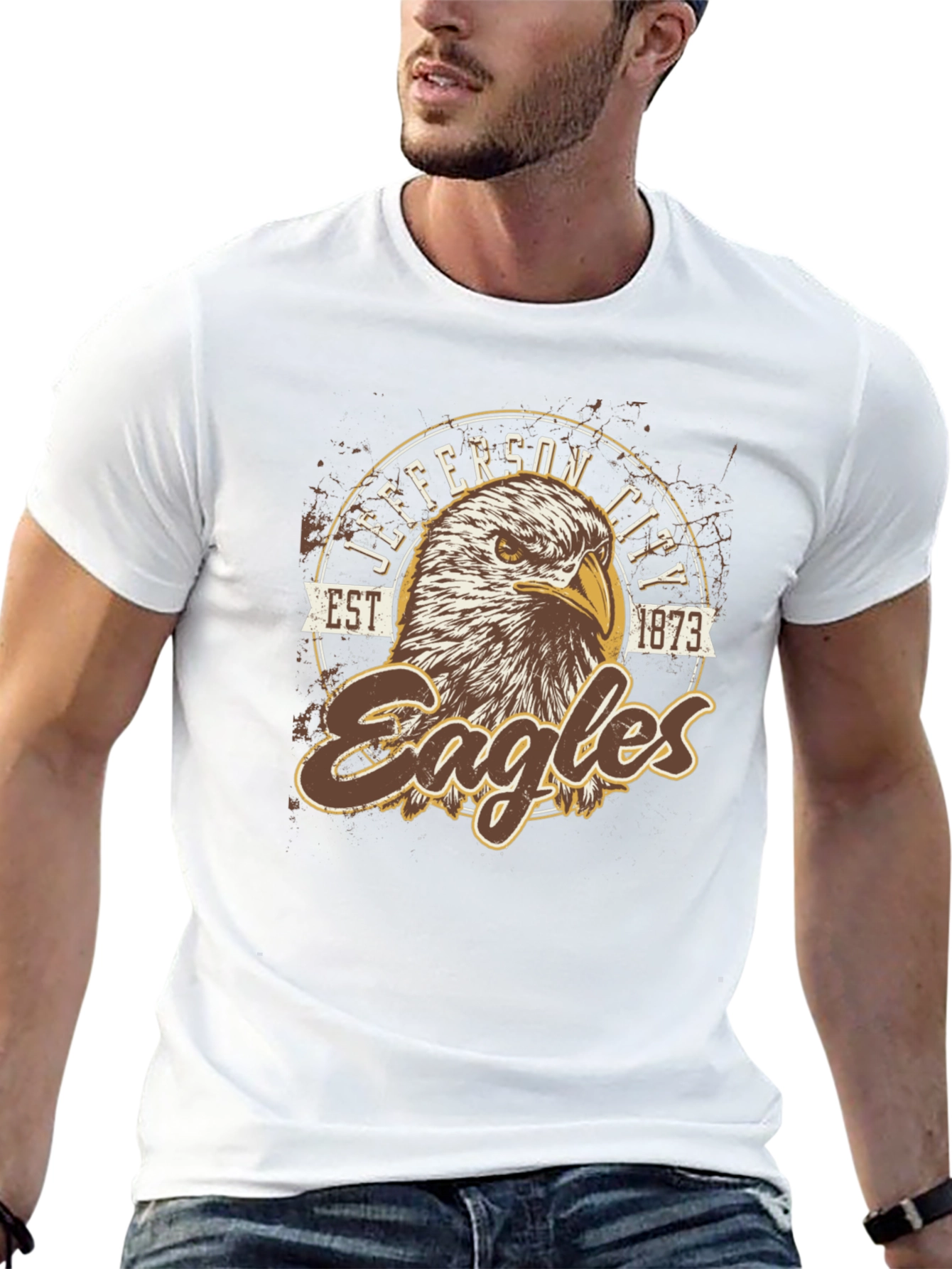 Jefferson City Eagles Graphic T-Shirt