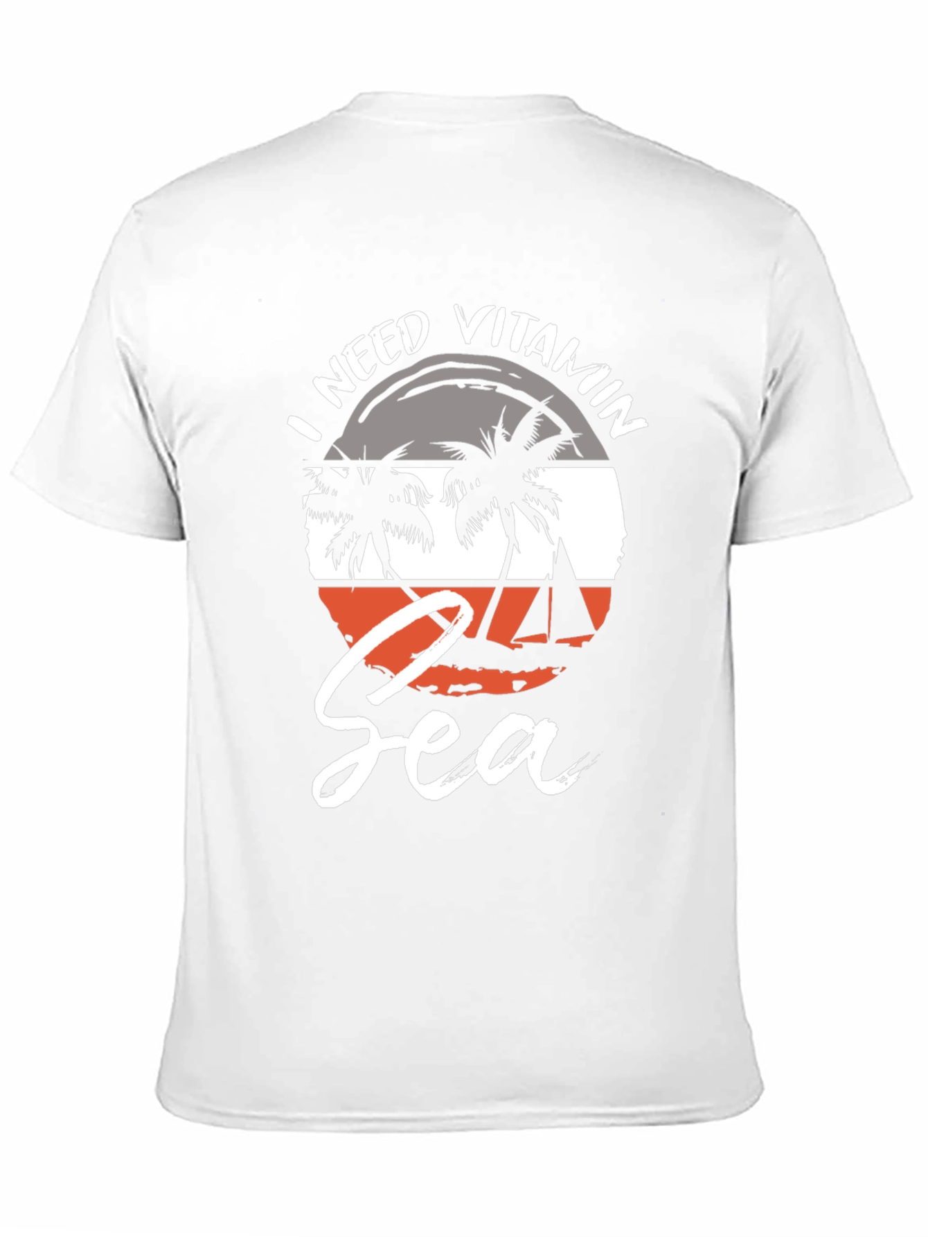 Vitamin Sea Graphic T-Shirt - Beach Lover Tee