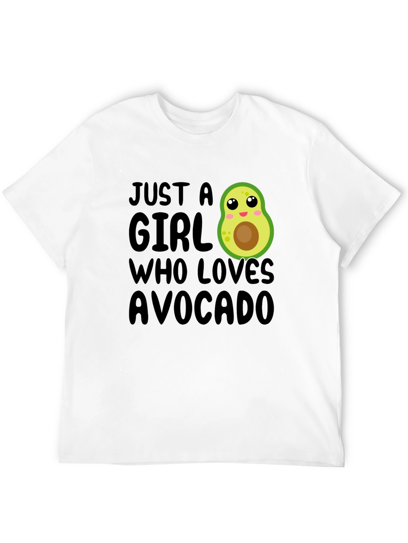 Just A Girl Who Loves Avocado T-Shirt