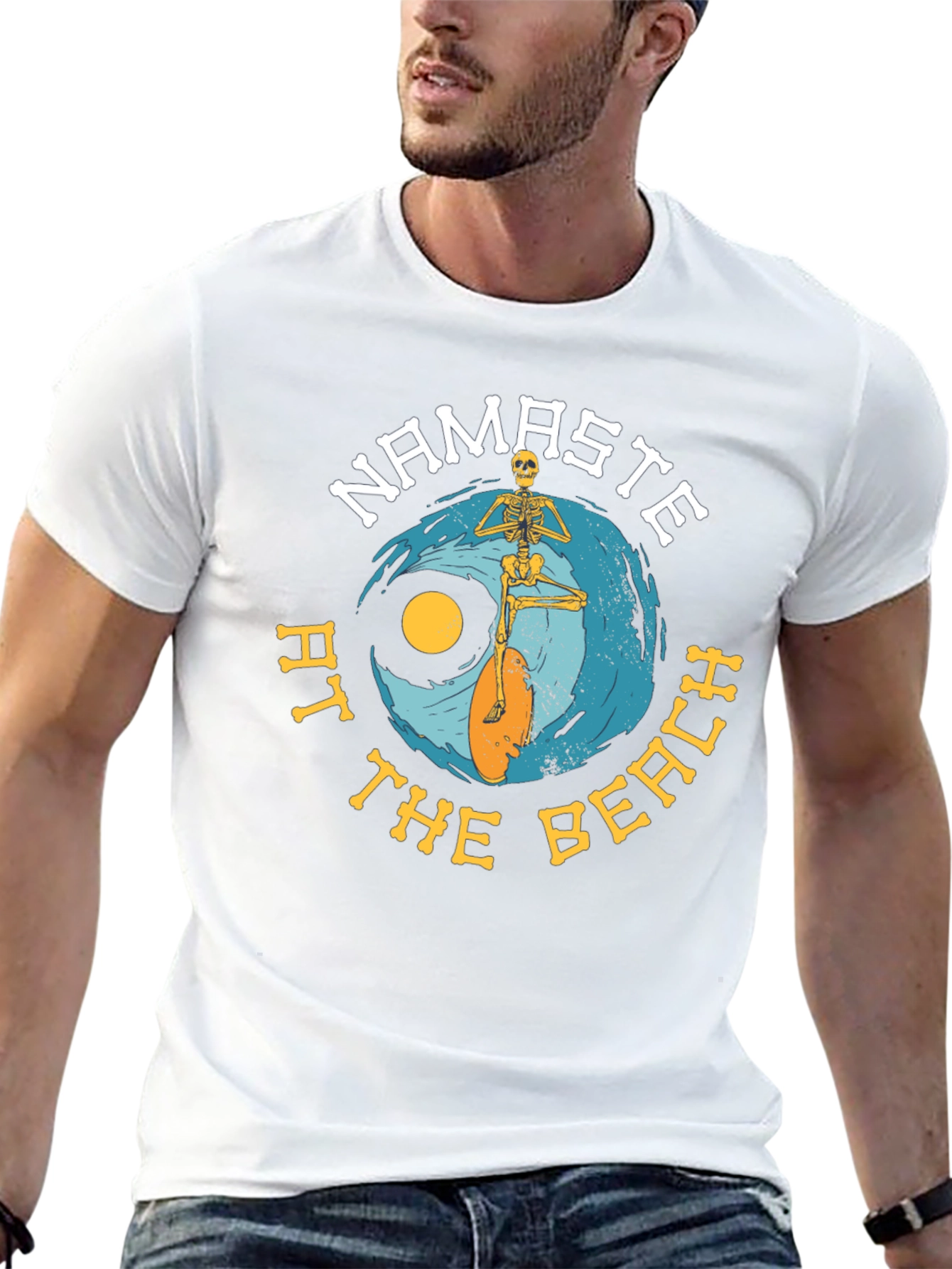 Namaste at the Beach Graphic Tee