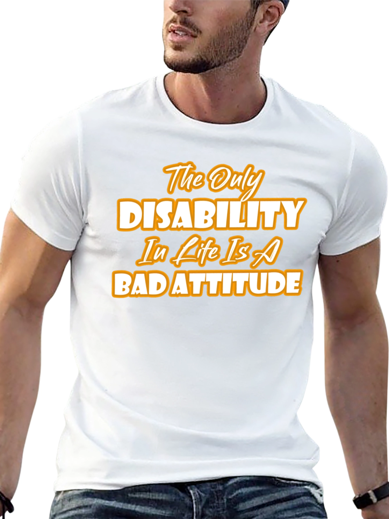 Inspirational Bad Attitude Graphic Tee