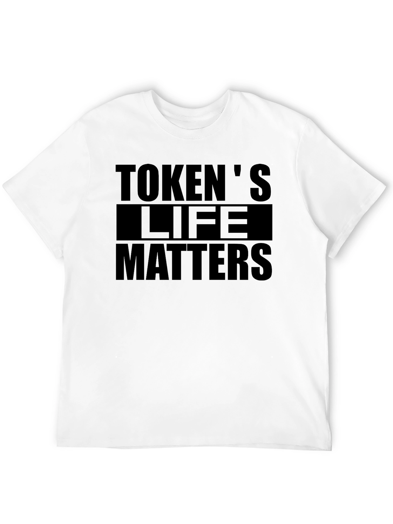 Tokens Life Matters Graphic T-Shirt - Black