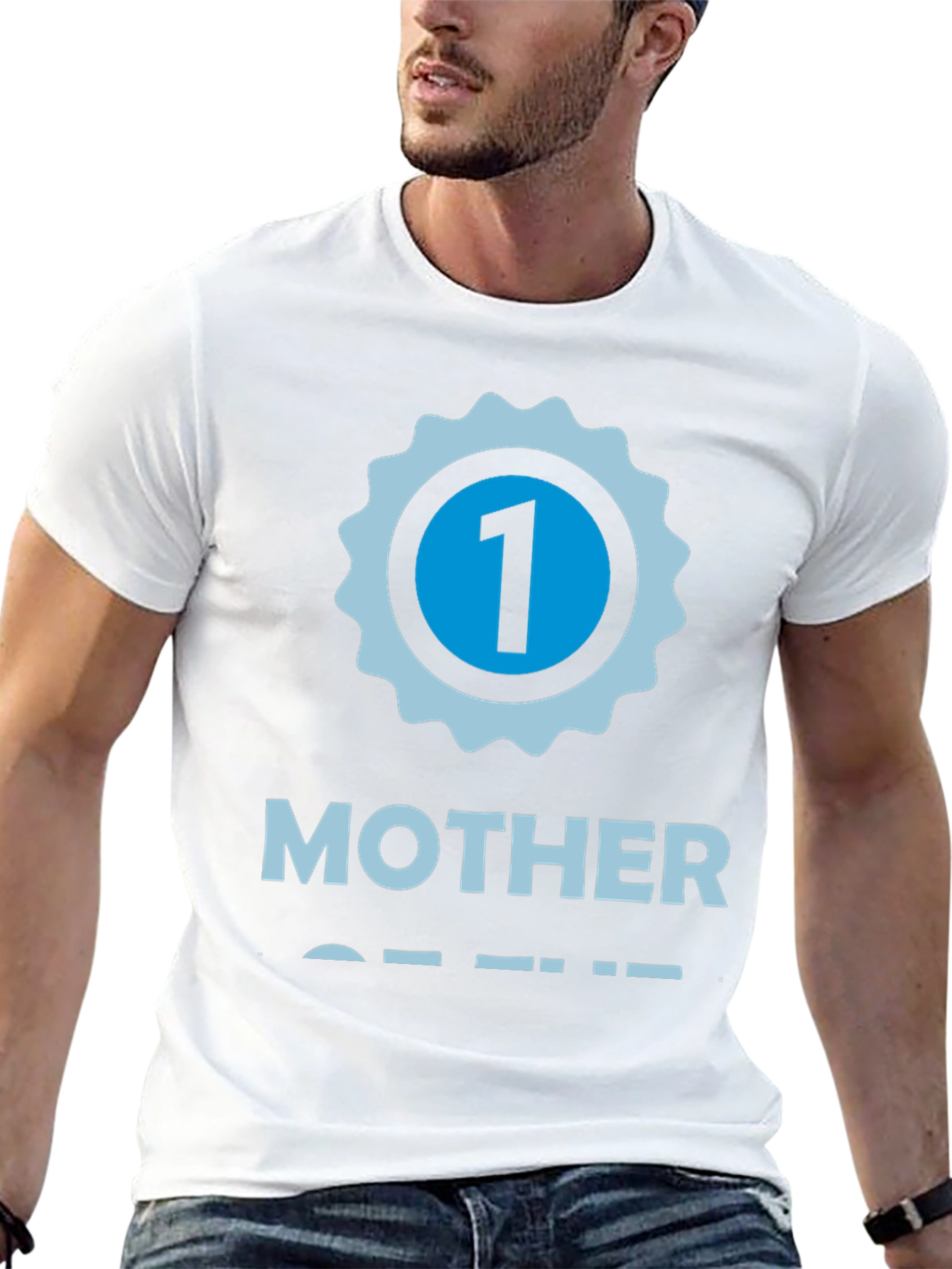 Number One Mother T-Shirt - Black Cotton Tee