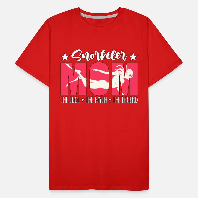 Snorkeler Mom The Idol The Myth Loves Swimming