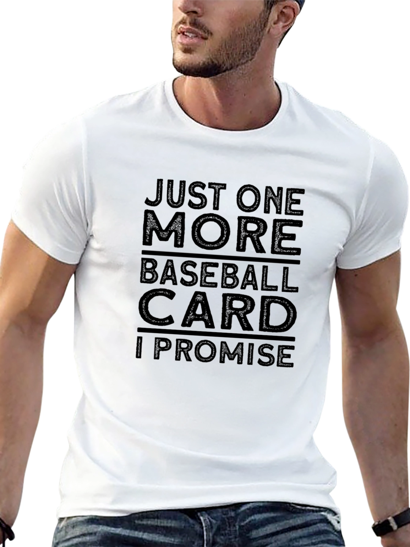 Just One More Baseball Card T-Shirt