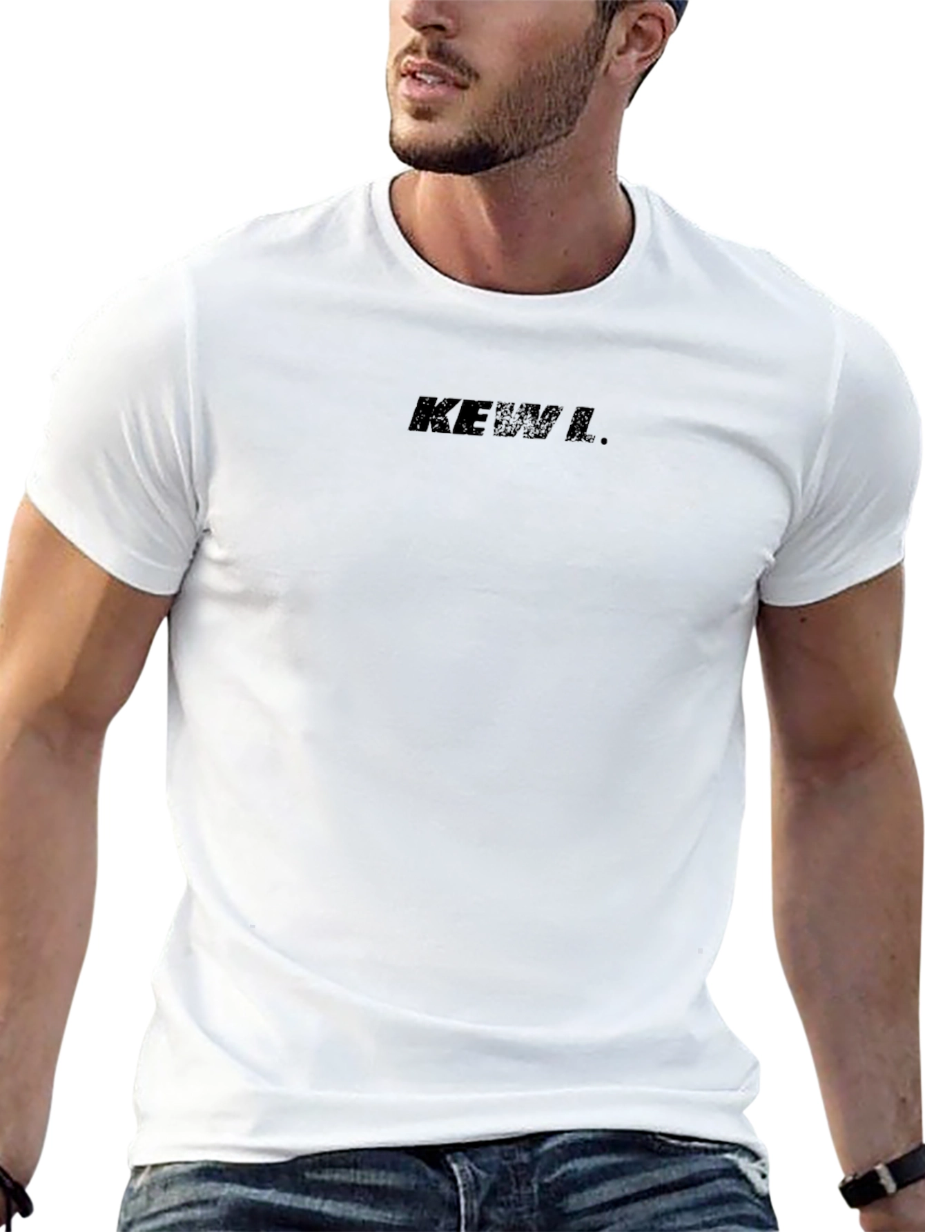 Mens Black Short Sleeve Graphic T-Shirt
