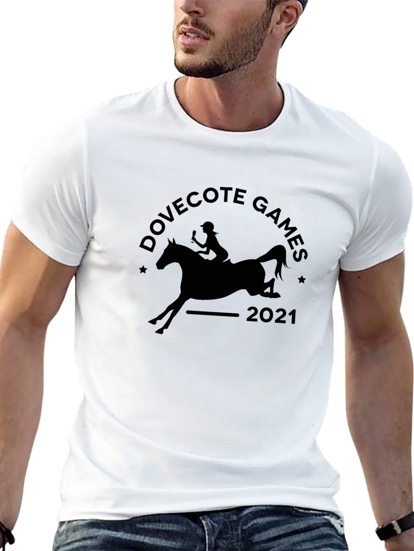 Dovecote Games 2021 Equestrian Black T-Shirt