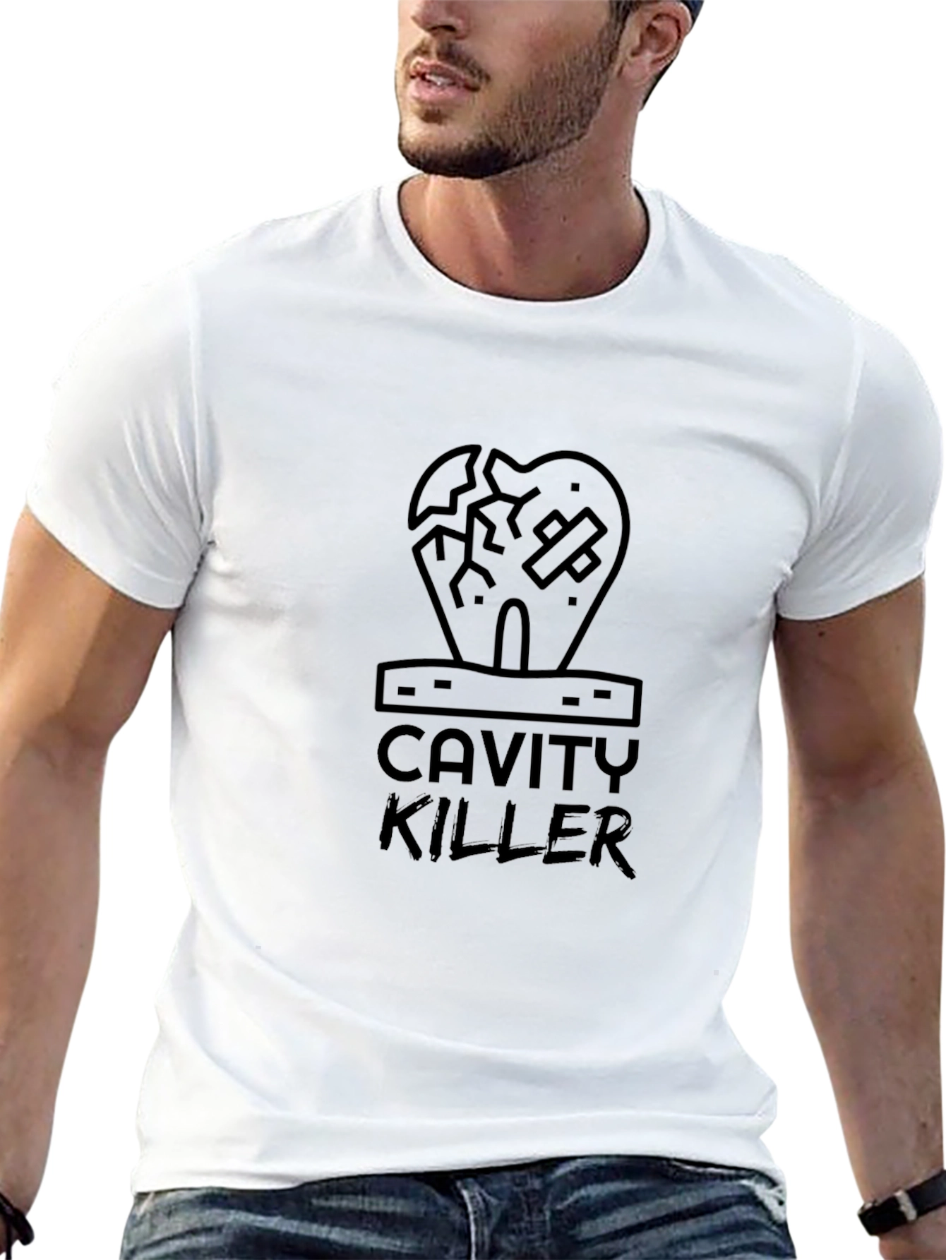 Cavity Killer Graphic T-Shirt - Black