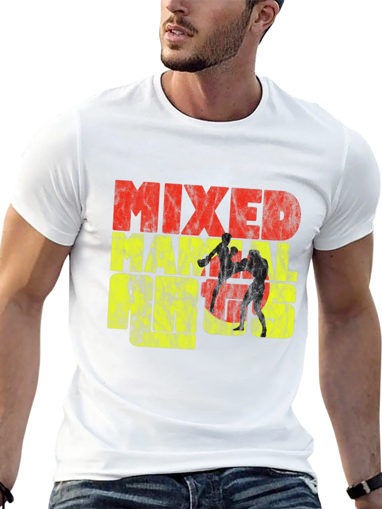 Mixed Martial Arts Graphic T-Shirt