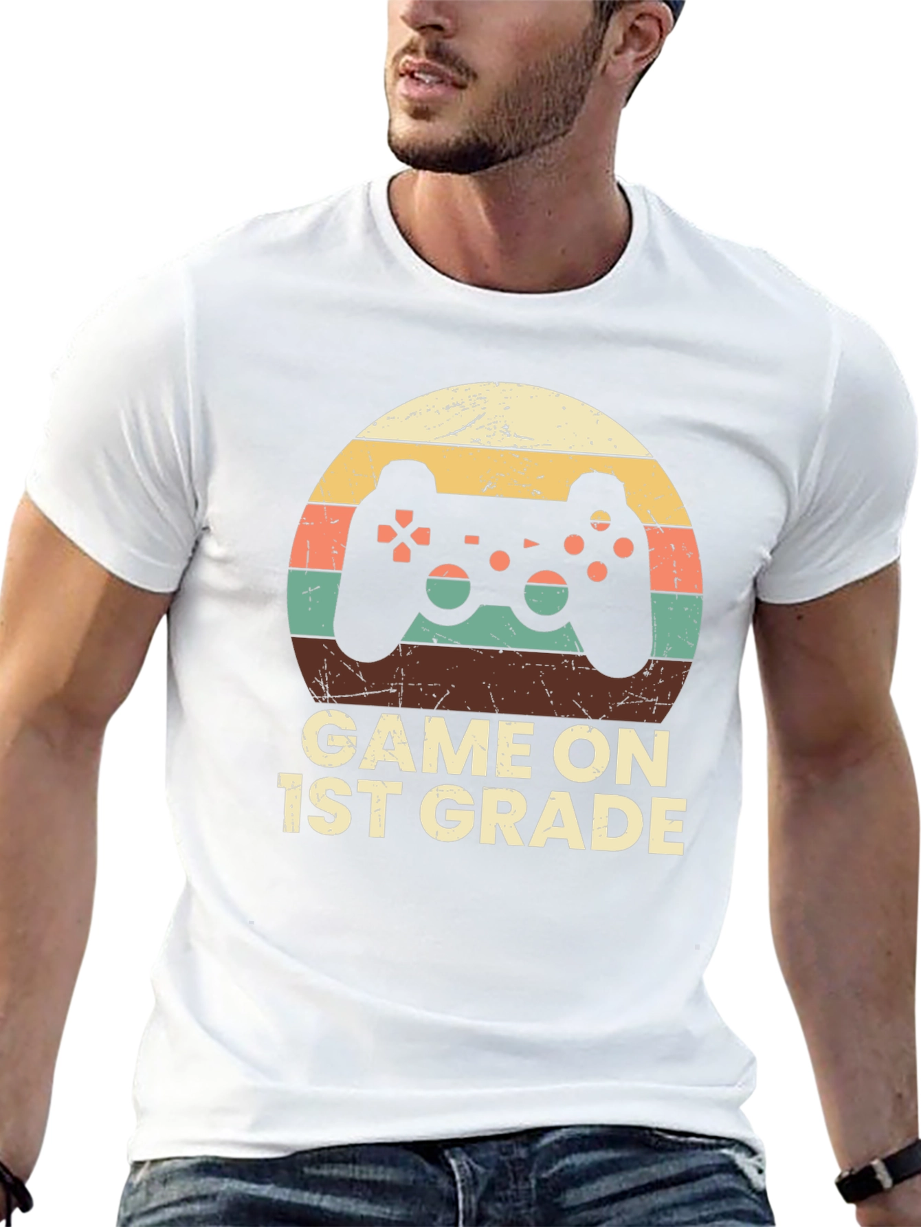 Game On 1st Grade Graphic Tee