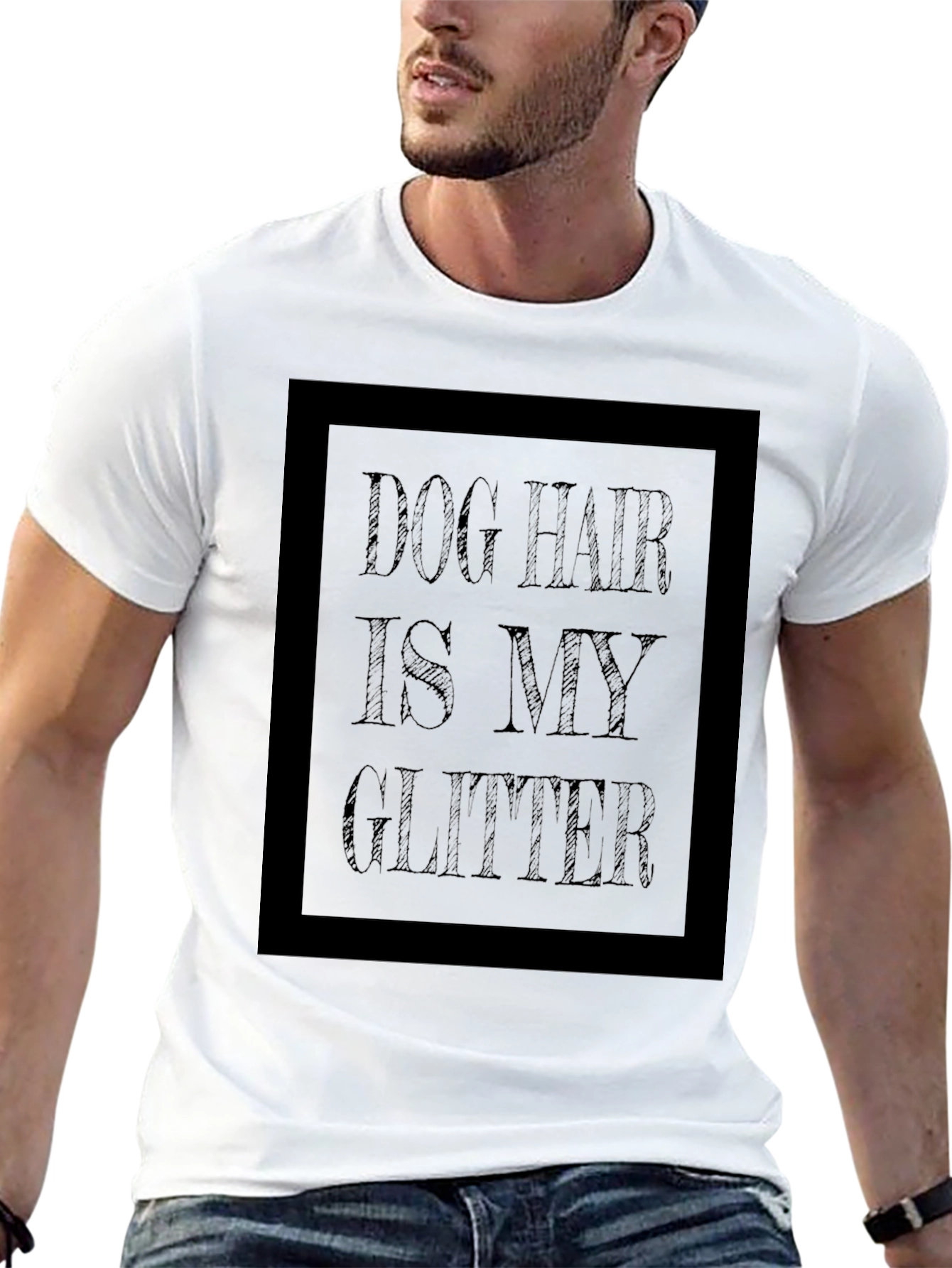 Dog Hair is My Glitter T-Shirt
