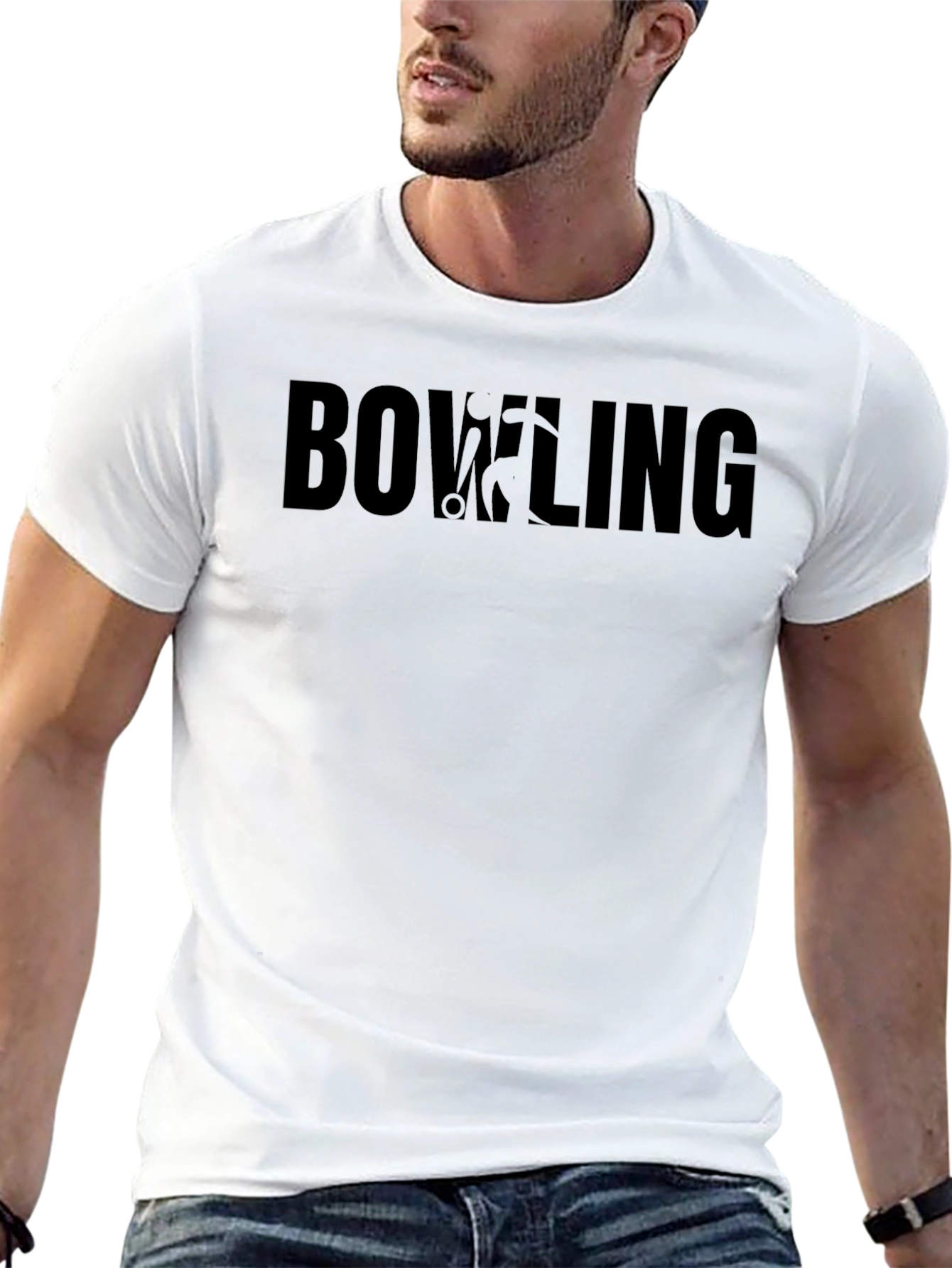 Bowling T-Shirt - Strike Design
