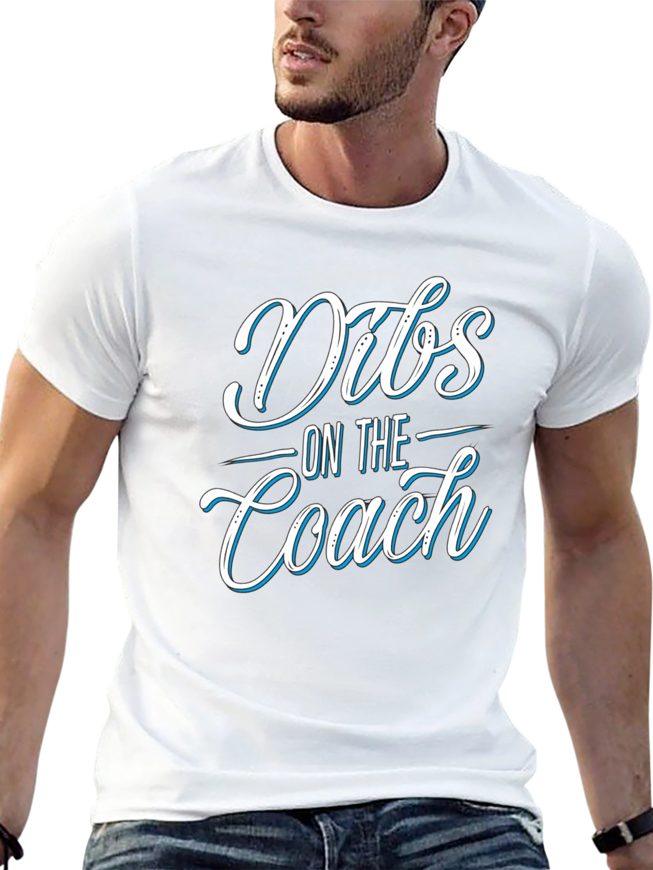 Dibs On The Coach T-Shirt - Novelty Apparel