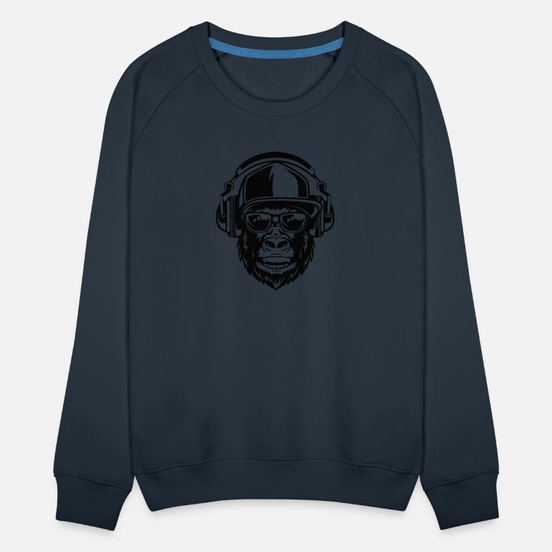 Urban Gorilla with Headphones