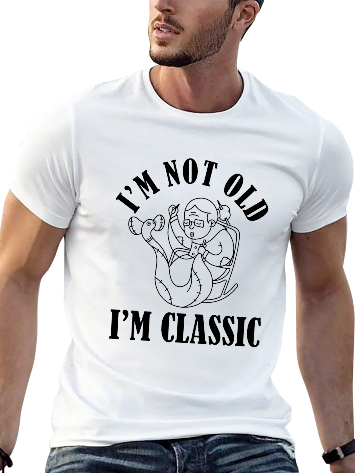Im Not Old Im Classic Graphic Tee