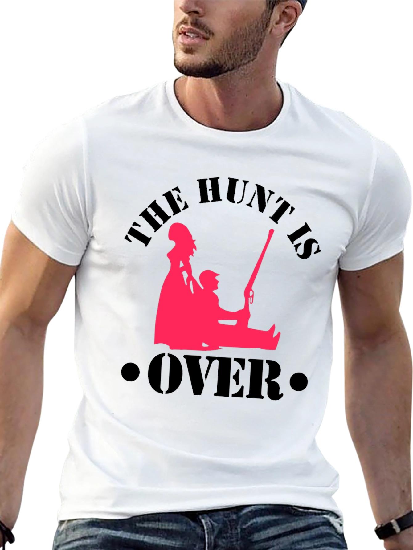 The Hunt Is Over Graphic Tee