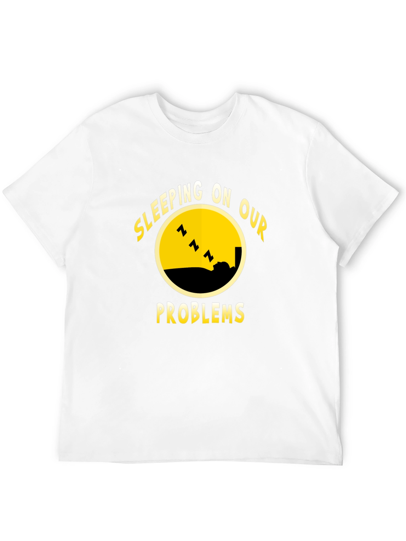 Sleeping On Our Problems Black T-Shirt