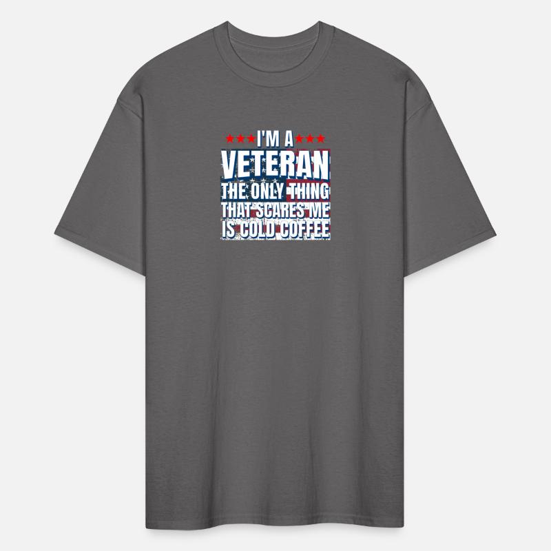 Veteran Nothing Scares Me Funny 4th July Coffee