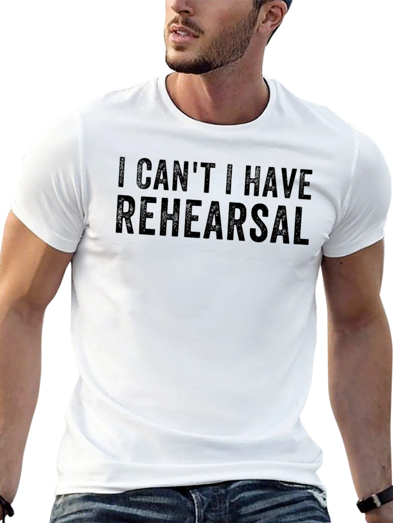 Rehearsal Graphic T-Shirt - Soft Cotton Crew Neck