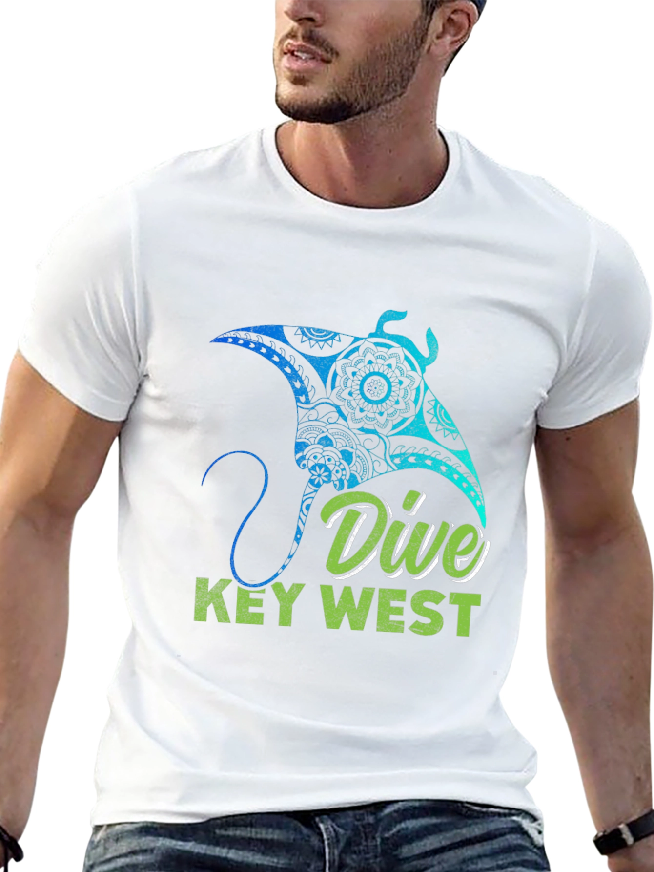Dive Key West Manta Ray T-Shirt