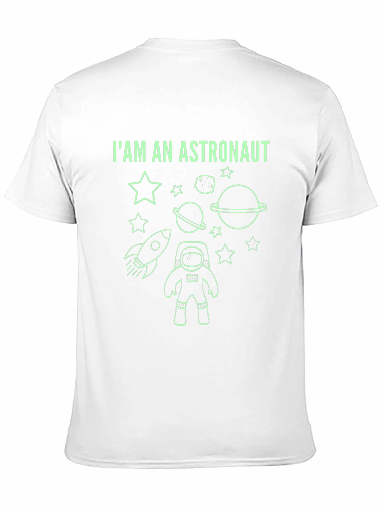 Im an Astronaut Graphic Tee - Space Theme T-Shirt